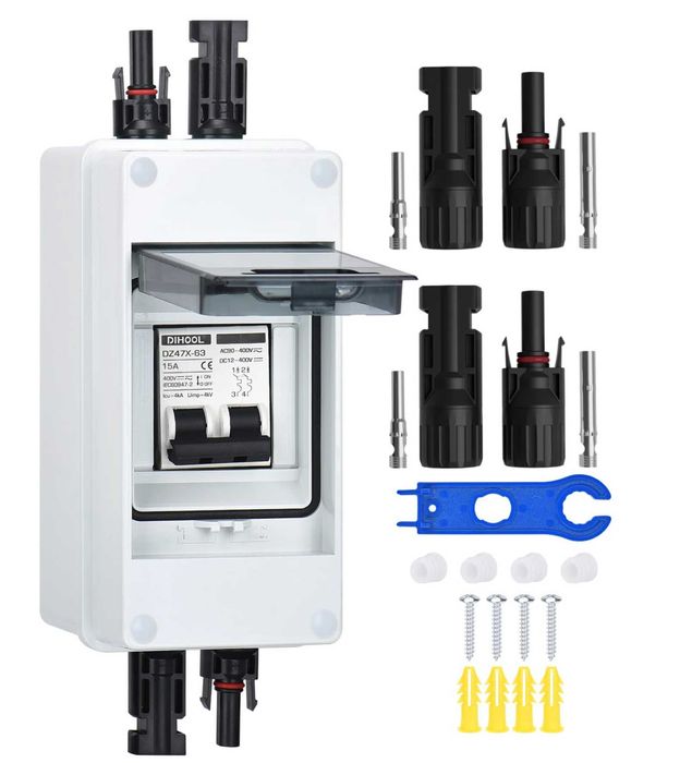 Disjuntor de corrente contínua disjuntor para sistema fotovoltaico