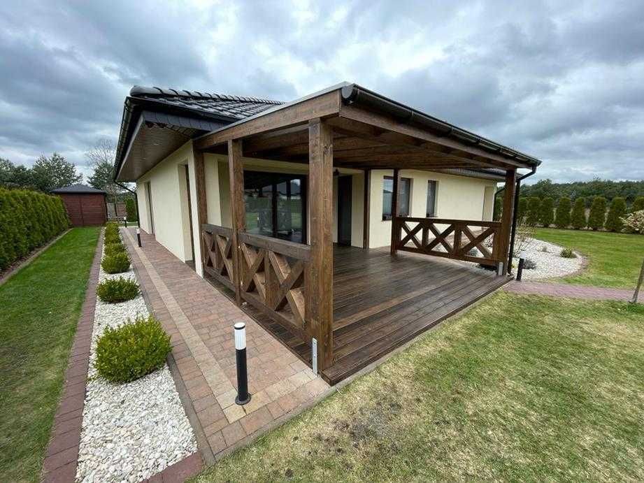 Drewno BSH do budowy wiat, altan, zadaszeń tarasów, pergoli