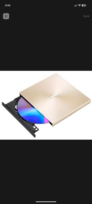 Nagrywarka ASUS ZenDrive U8M Złoty kabel USB-C najnowszy model nagrywa