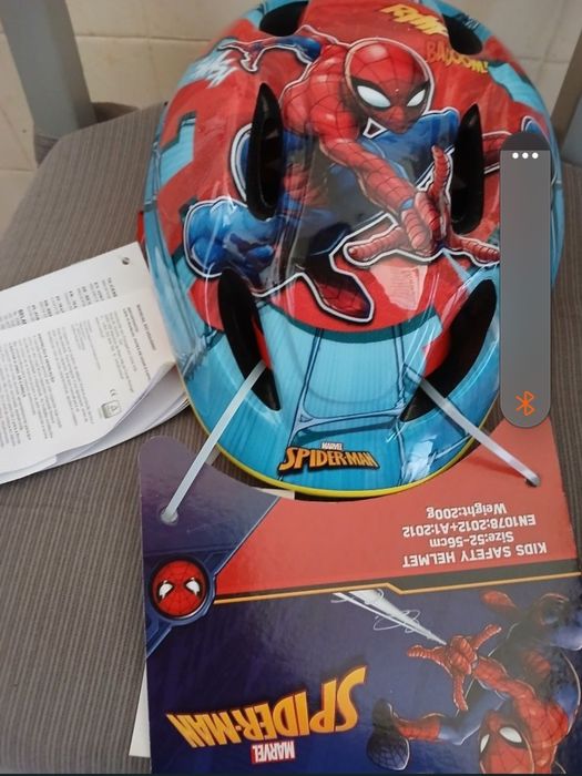 Capacete homem aranha