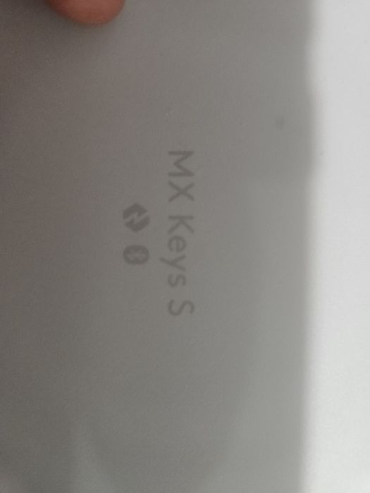 Teclado Logitech MX Keys S Branco - Novo c/garantia