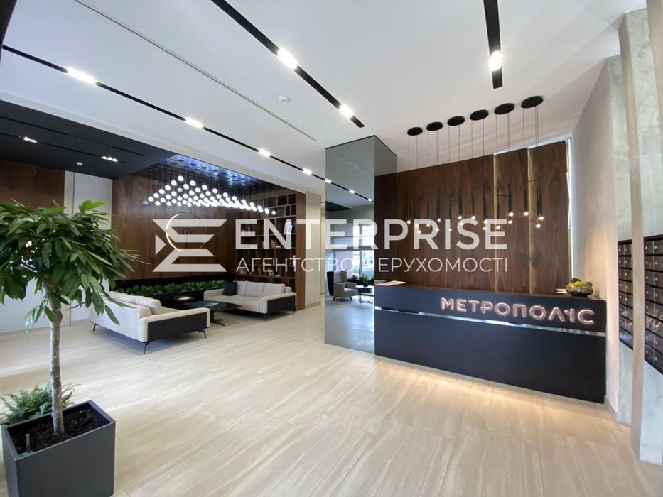 Без комісії! ЖК Метрополіс. Продаж 1-к  53м2  вул. Заболотного,1-а