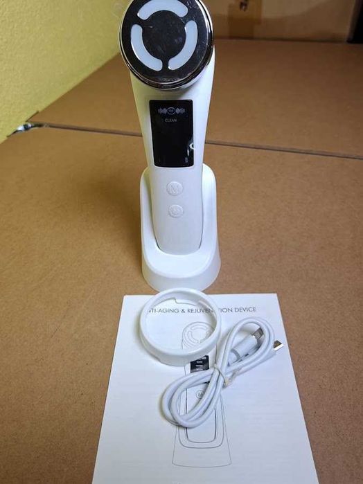 Aparelho de Massagem e Limpeza Facial com Base M80 Novo na Caixa