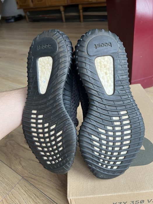 Adidas Yeezy Boost 350 V2 Black Static Non Reflective buty 39 1/3