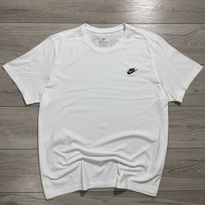 Нова Біла Класична Футболка Найк Nike The Nike Tee, розмір факт 3XL