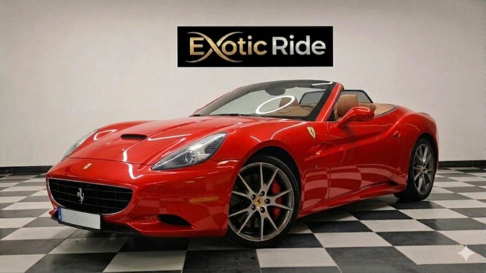 Ferrari California Bezwypadkowy, Oryginalny Lakier, 1 właściciel, serwisowany