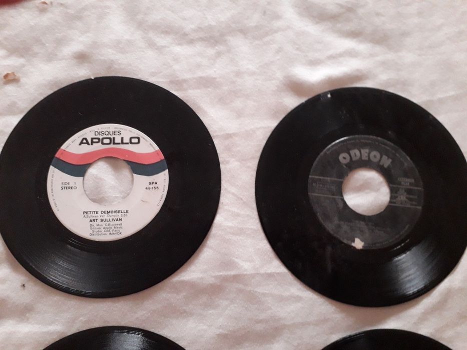 Discos vinil pequenos