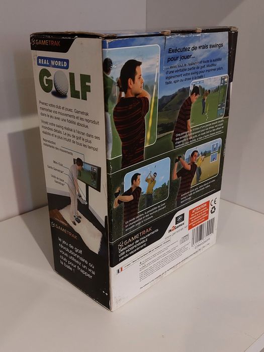 Real World Golf ps2 PlayStation Gametrak Controler Bundle new Sealed
