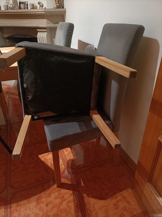 Cadeiras de jantar/conjunto de 6 unds