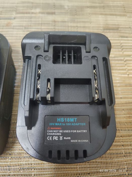 Адаптер HS18MT з  Type-C USB QC 3.0 для батарей Einhell