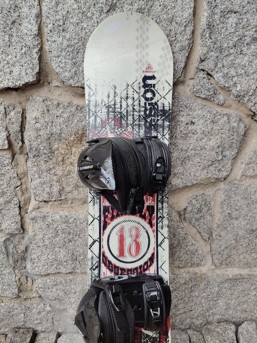 Deska snowboardowa Firefly 110 cm z wiązaniami