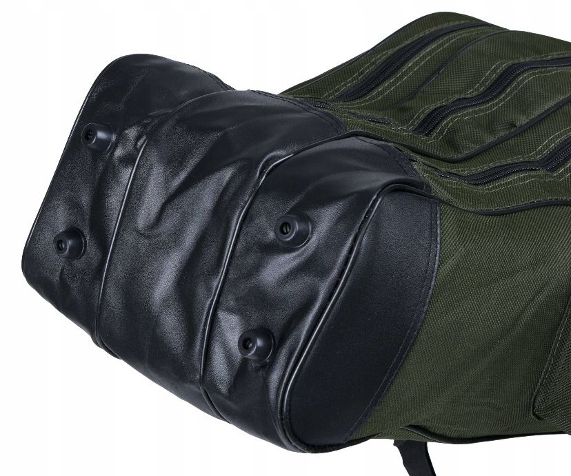 Torba pokrowiec wędkarski na wędki wodoodporny 140 cm 3 komory