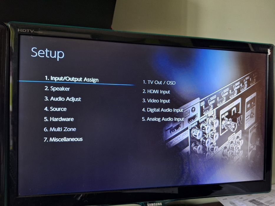 7.2 Onkyo TX-NR555 Wi-Fi BT  Atmos Vision Spotify net radio