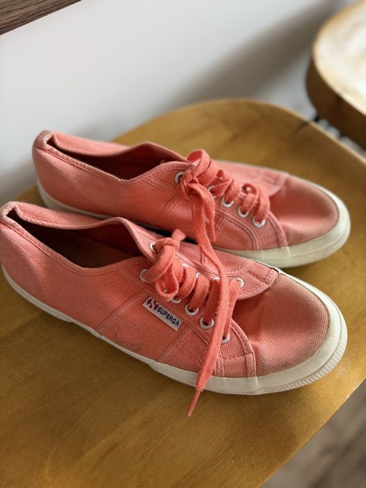 Superga 2750 trampki pomarańczowe 41