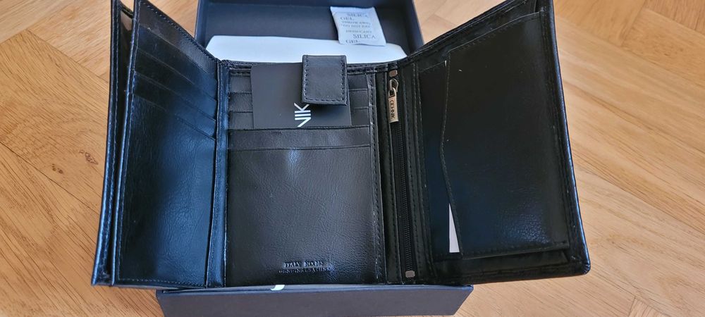 Portfel skórzany męski - Ochnik