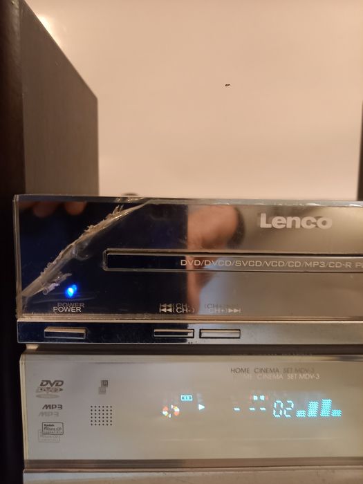 Radio z FM, CD DVD MP3 LENCO z pilotem. Okazja  !!!