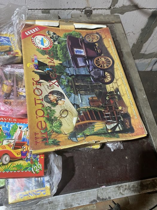 Пазлы для детей очень много