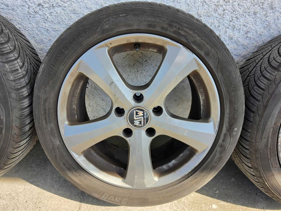 Jantes OZ - KBA 17" 5x120 com Pneus 225.50.17 - BMW