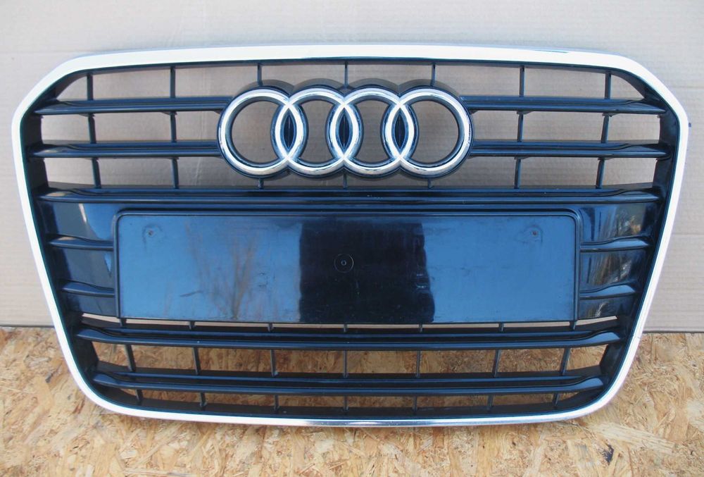 Audi A6 C7 11-14r Grill Atrapa chłodnicy chrom Oryginał Oem