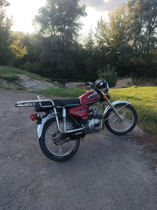Продам мотоцикл альфа viper-110