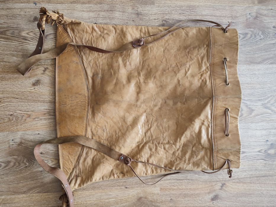 Кожаный вещевой мешок