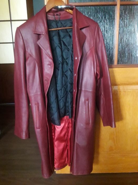 Płaszczyk skórzany damski rozm. M