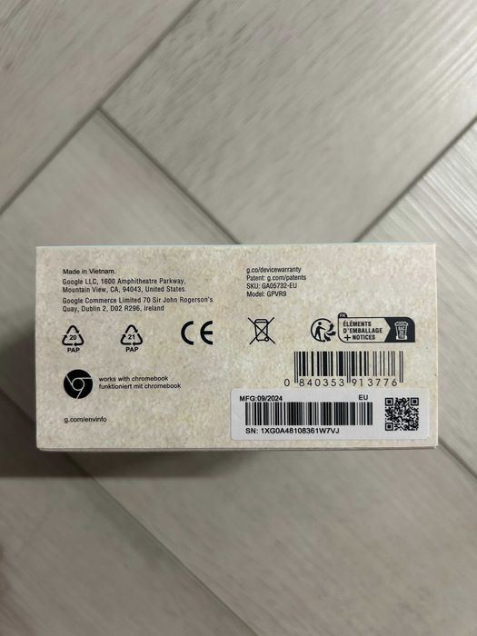 Google pixel швидкісний блок 45w адаптер USB-C зарядка швидкісна