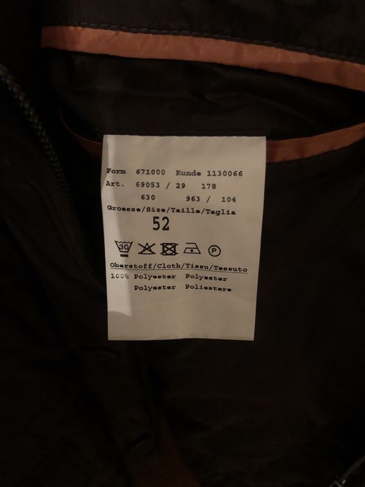 Куртка мужская «весна/осень» «Bugatti”, коричневая на синтепоне.