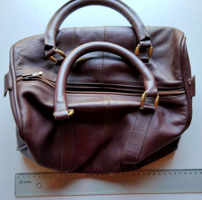 Bolsa em pele Vintage