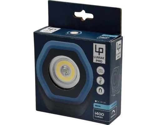 Lampa robocza akumulatorowa USB-C 1400lm 4 stopnie świecenia magnes