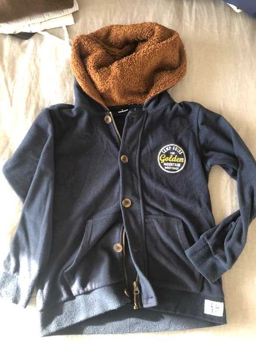 Blusão | azul escuro | Lanidor | 10 anos