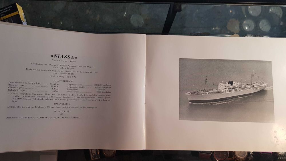 Album dos navios da Marinha mercante Portuguesa 1958