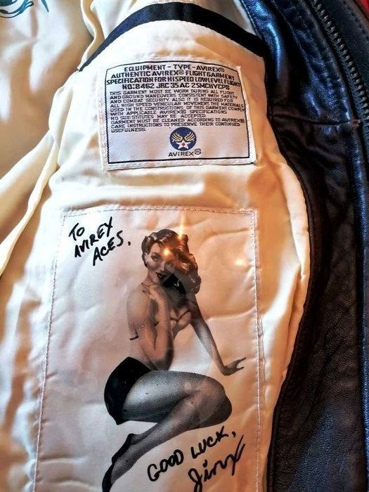 Blusão pele AVIREX A-2 Flight Jacket