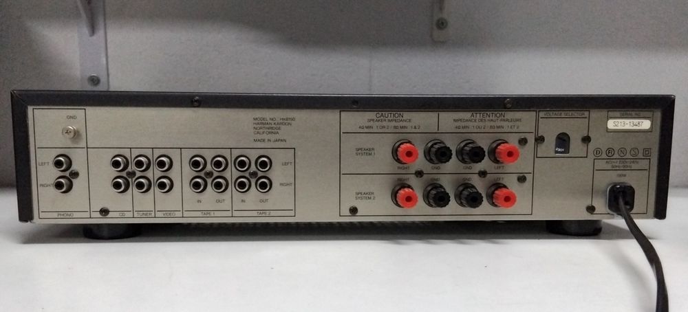 HARMAN KARDON amplificador HK6150