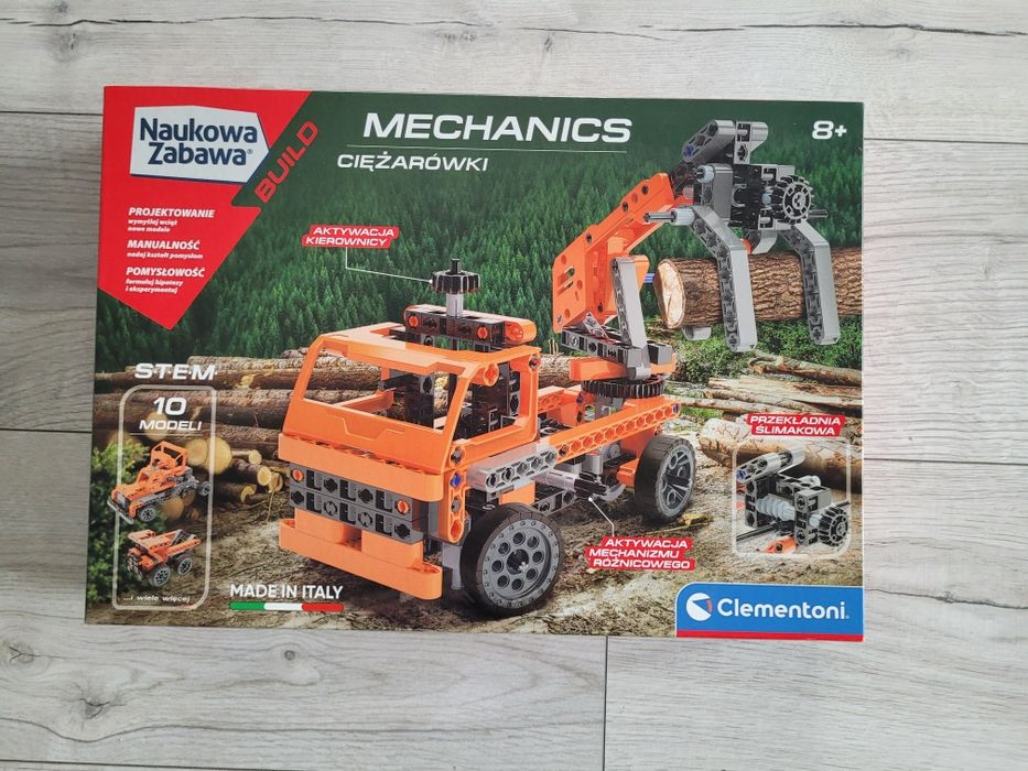 Ciężarówki Mechanics Clementoni Laboratorium Mechaniki- nowa