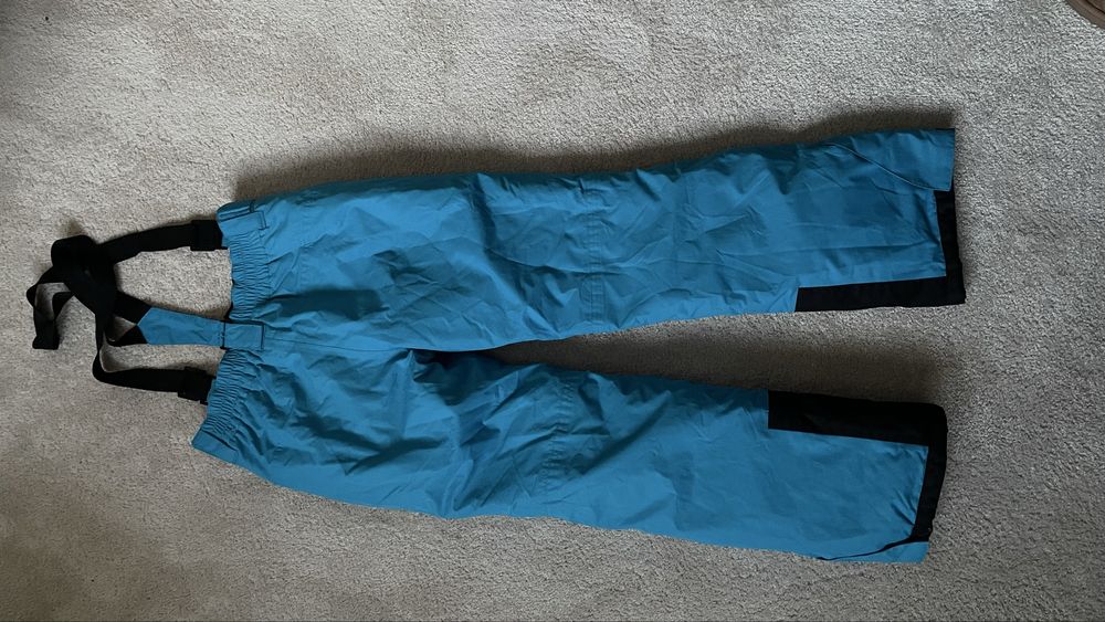 Spodnie narciarskie od kombinezonu zimowe rozm. 146