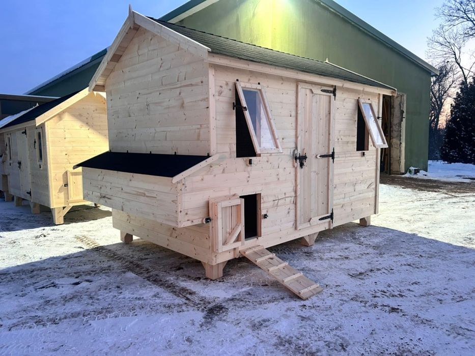 Kurnik 3.3x200, podniesiony na solidnych nóżkach !