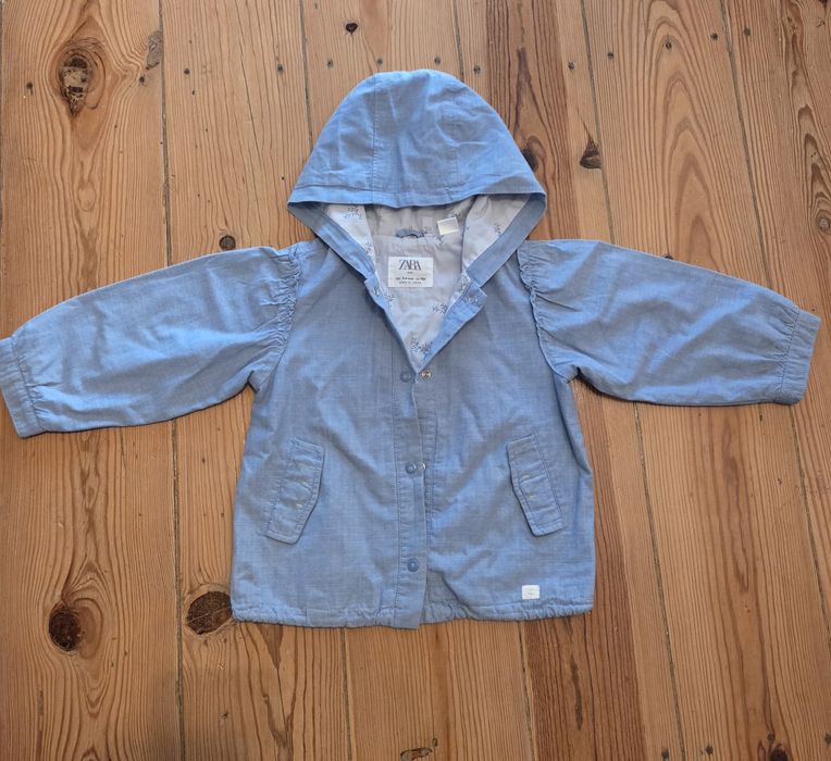 Casaco criança azul claro (como novo)