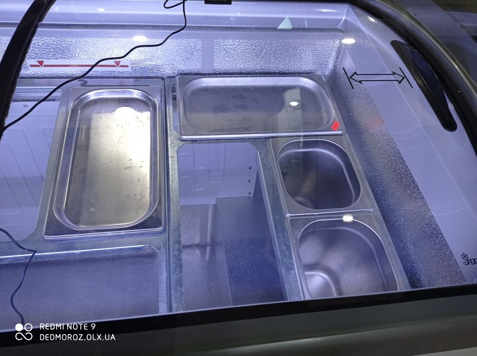 Витрина холодильная 1.25-65.см  Ларь морозильная 100-1000.лит.  016