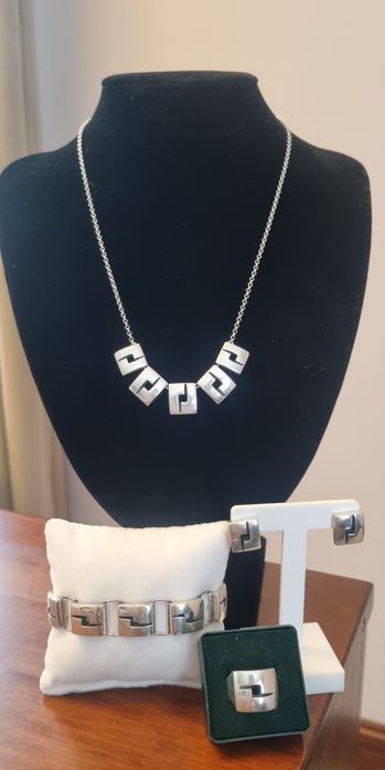 Srebrna bransoletka vintage 925