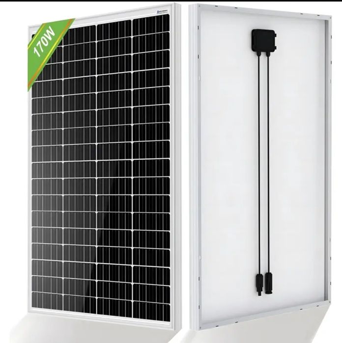 Солнечная сонячна батарея панель монокристалл 150W 200W 18V 36V