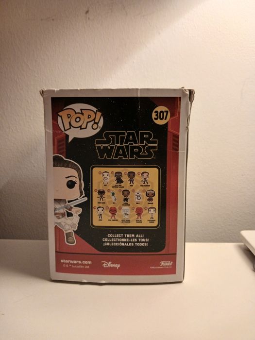 Rey funko pop #307 Open Box