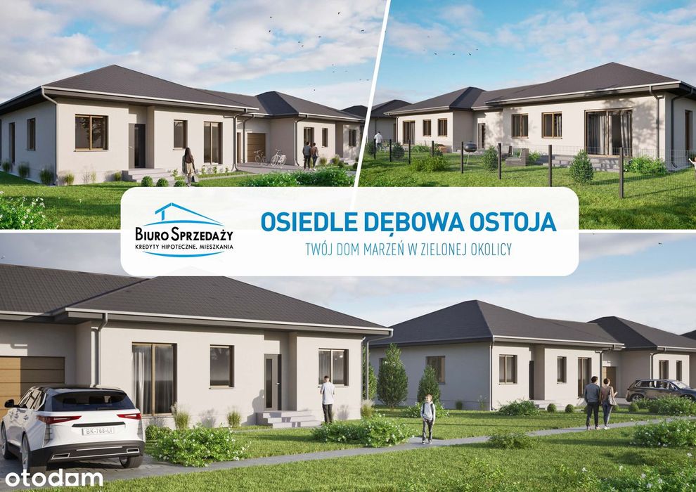 Połówka Bliźniaka Z Garażem+Działka+Podjazd