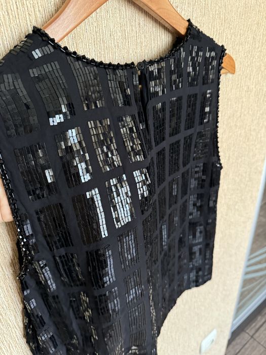 вишуканий топ з натурального шовку MAX MARA з колекції PIANOFORTE,