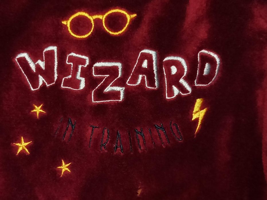 "Camisola Harry Potter em Malha Polar - Tamanho 18/24 Meses Nova