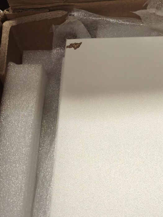 elektryczne biurko podnoszone regulowane białe