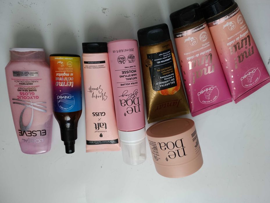 ZESTAW kosmetyków: Neboa, ONLY byBIO, Schwarzkopf, L'Oreal, Jantar