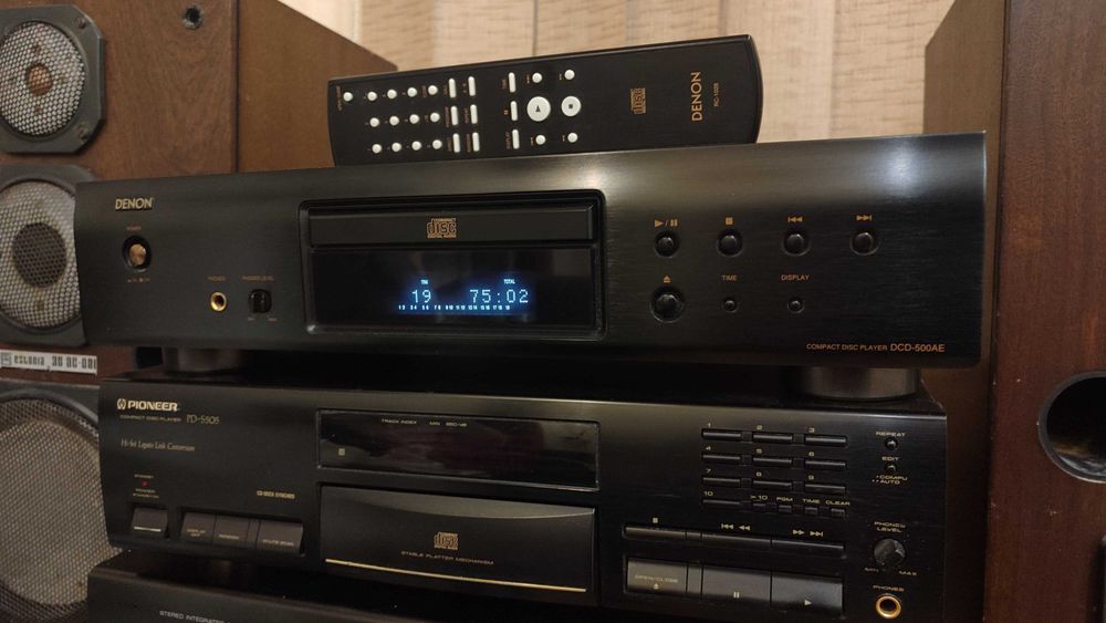 Сд/Cd Проигрыватель DENON DCD-500 AE.Состояние ! Пульт.Документы !