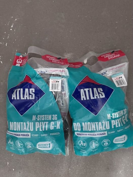 System montażu płyt gk atlas 3G