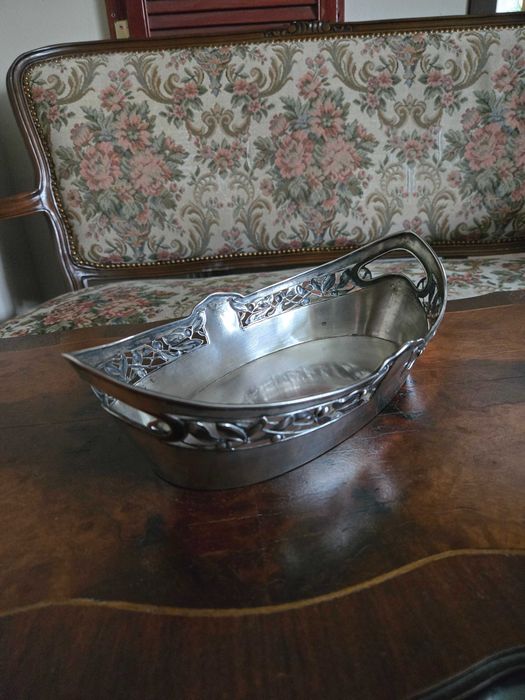 Srebrna żardiniera - patera Pr 800 Niemcy-Stuttgart 1888r Bruckmann